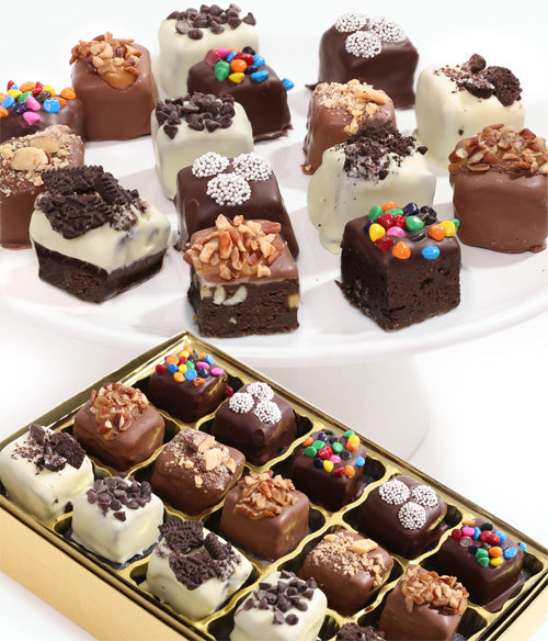 Gourmet Brownie Bites - 15pc - Chocolate Covered Company®