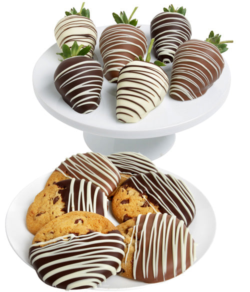 Classic Chocolate Strawberries & Gourmet Cookies - Chocolate Covered Company®