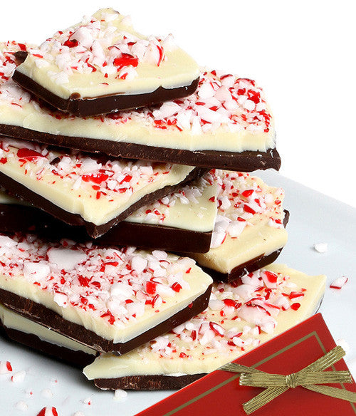 Peppermint Belgian Chocolate Bark Gift - 12oz - Chocolate Covered Company®