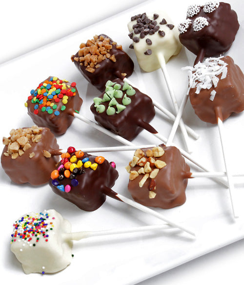 Ultimate Belgian Chocolate Crispy Pops - 10pc - Chocolate Covered Company®