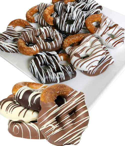 Classic Belgian Chocolate Pretzel Twists - Chocolate Covered Company®