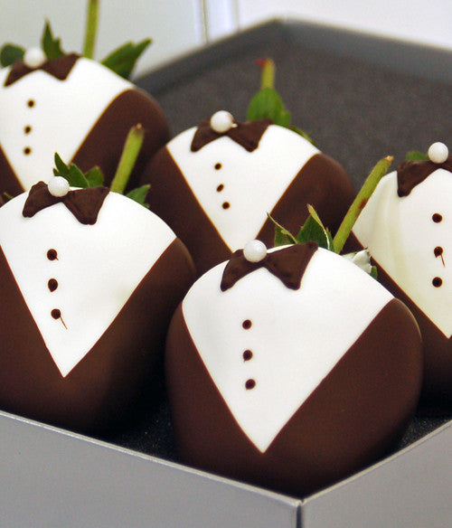 Groom Chocolate Strawberries - Chocolate Covered Company®