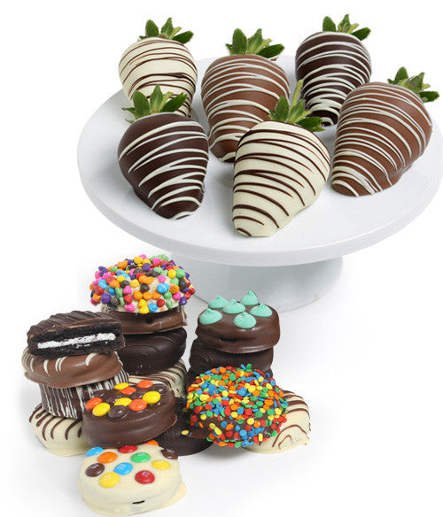 Classic Chocolate Strawberries & Ultimate Sandwich Cookies - Chocolate Covered Company®